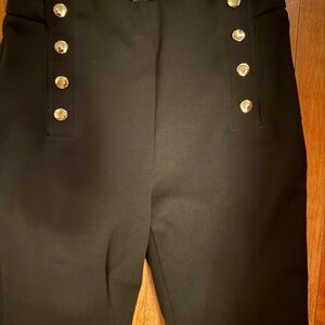 Ann Taylor Petite Black Slim Ankle Pants – Size 2P High Waist Office